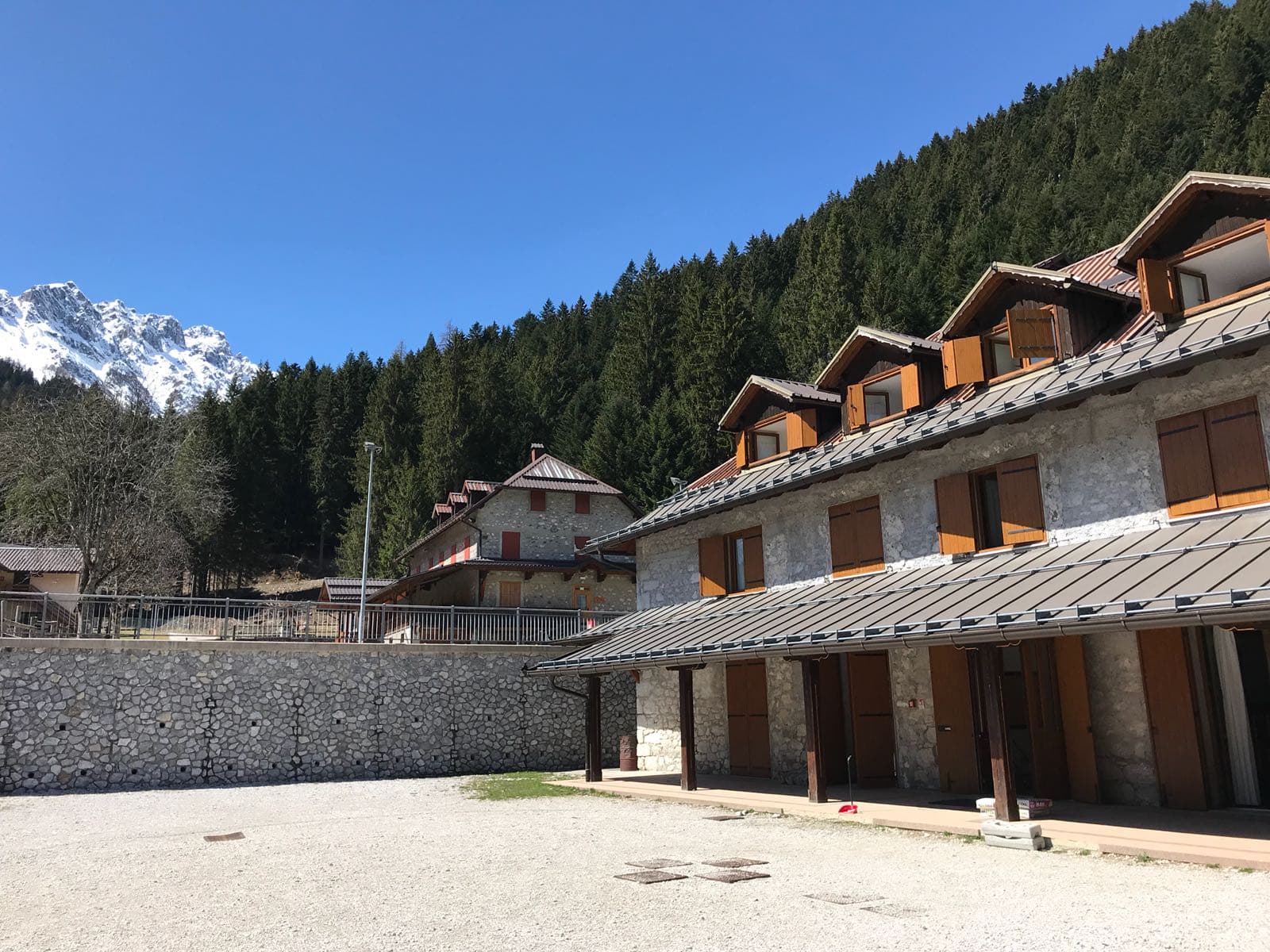 Spazi esterni della struttura